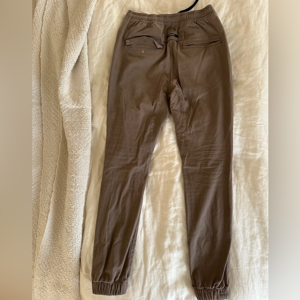 Zanerobe sureshot jogger pants in timber size 30